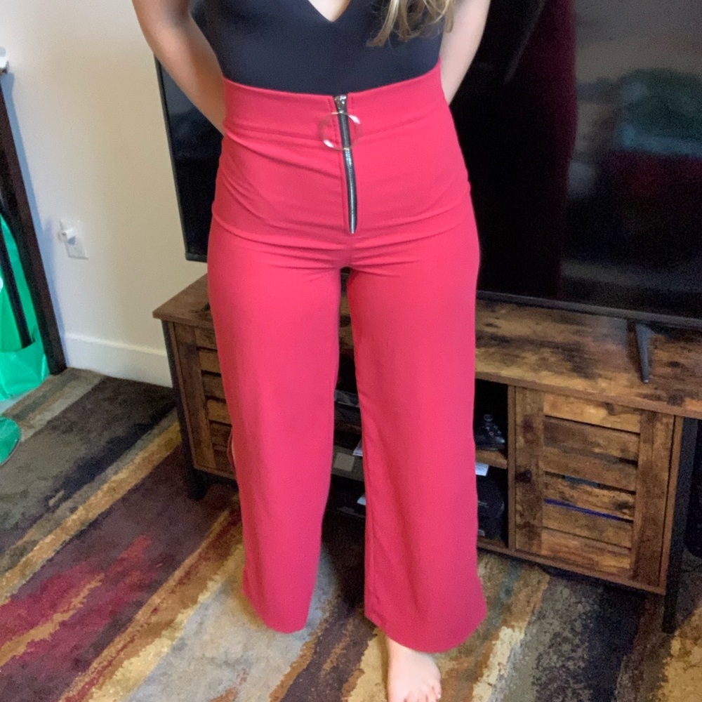 High waisted Flare Pants